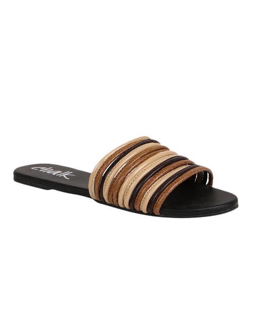 beige slip 0n sandals - 80007 - Very Small Image - 1