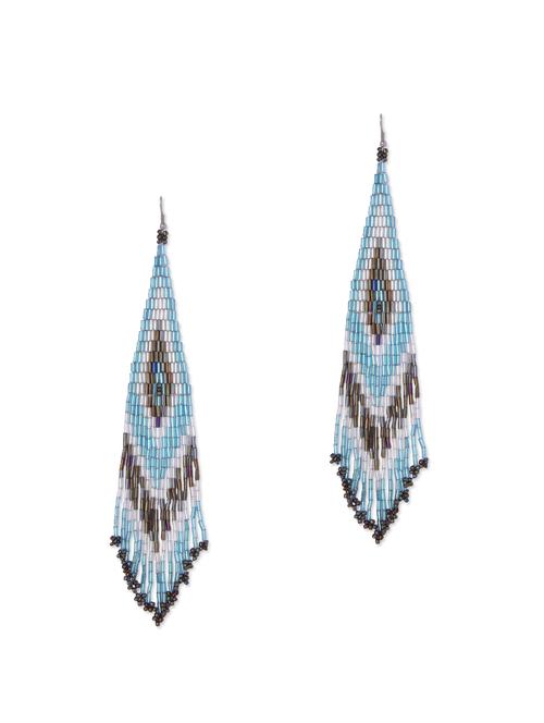blue bliss pretty earrings - 80151 - Very Small Image - 1