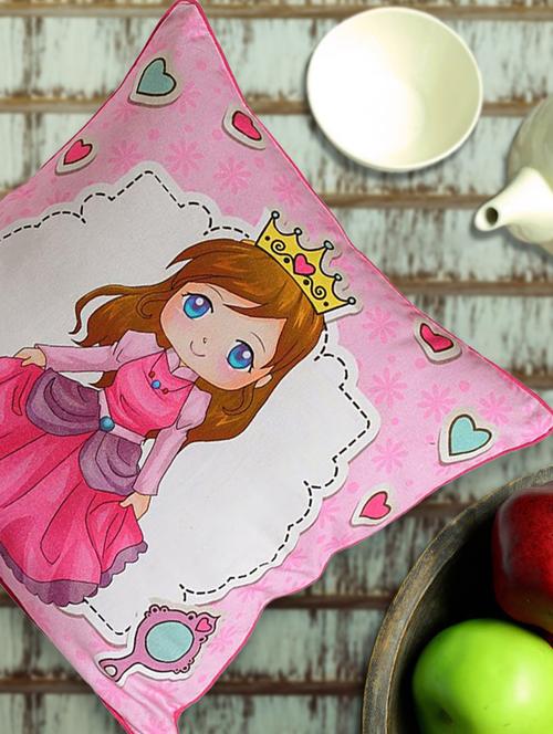 princess print cushion cover - 82343 - Very Small Image - 1