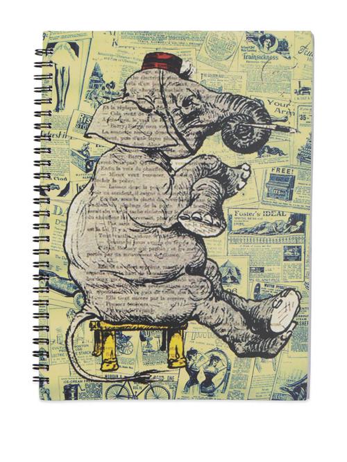 cute vintage elephant notebook - 850474 - Very Small Image - 1