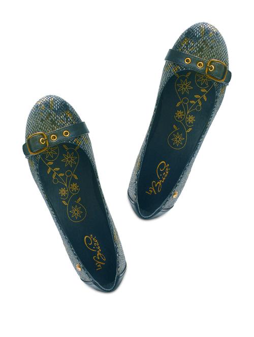 Blue Snakeprint Ballerina - 850906 - Very Small Image - 1