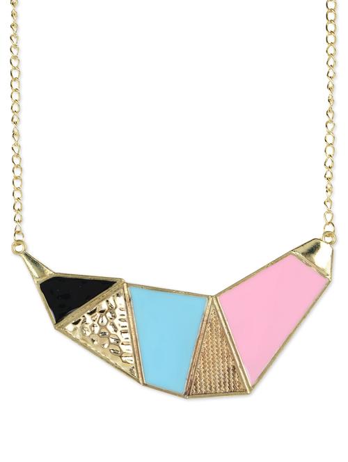 multicoloured geometric chunky charm choker - 852628 - Very Small Image - 1