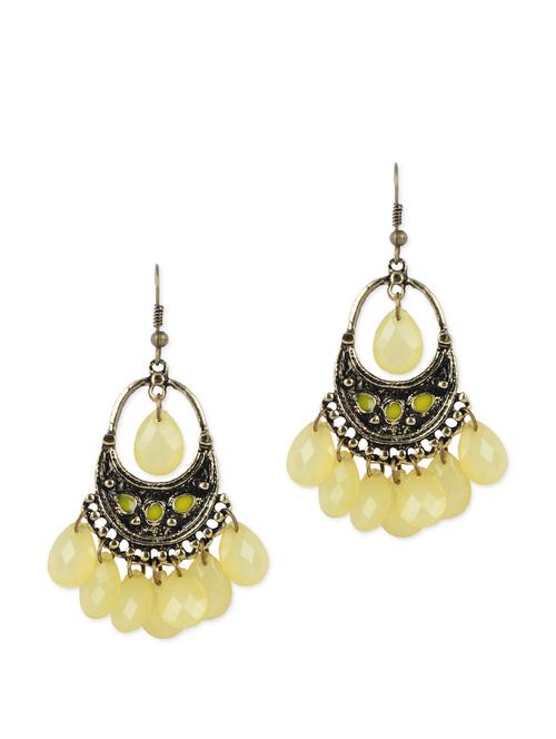 antique style drop fish hook earrings - 852695 - Very Small Image - 1