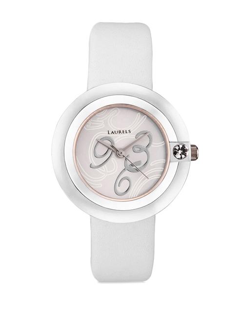stylish white tone watch - 860446 - Very Small Image - 1