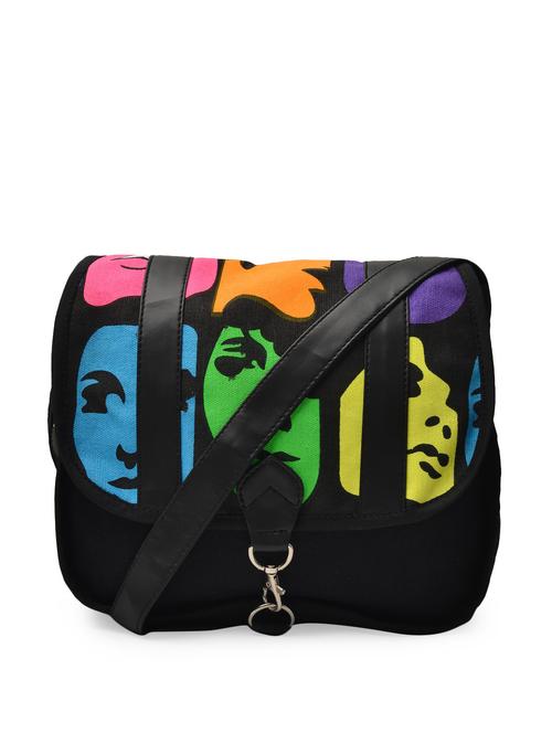 face print sling bag - 866010 - Very Small Image - 1