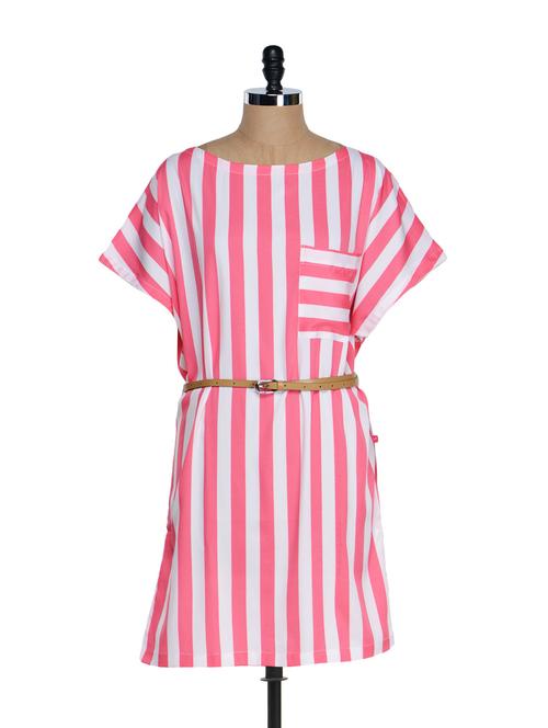 pink and white striped dress - 866486 - Very Small Image - 1