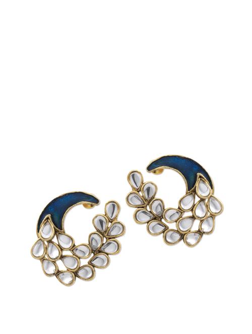 kundan earrings - 874 - Very Small Image - 1