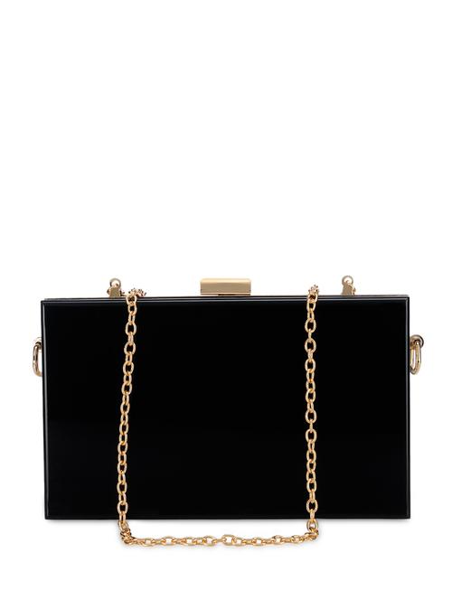 Black Acrylic Clutch - 886371 - Very Small Image - 1