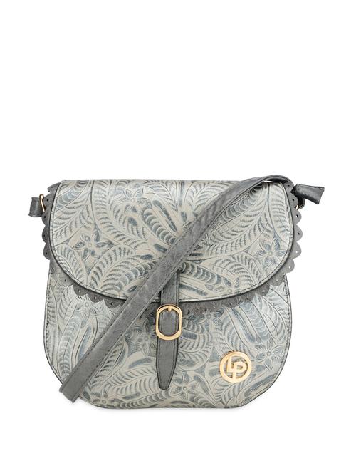 grey leather sling bag - 886491 - Very Small Image - 1