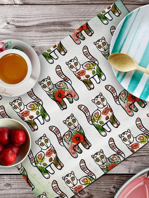 multi lotus and cats tablemats - 887393 - Very Small Image - 1