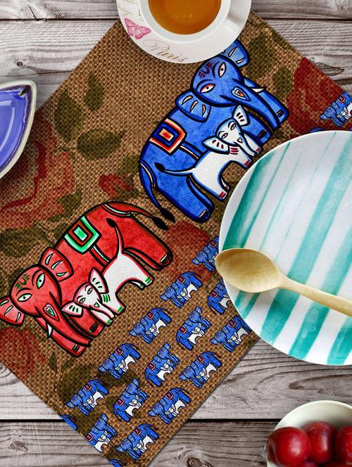 multi english elephant tablemats - 887397 - Very Small Image - 1