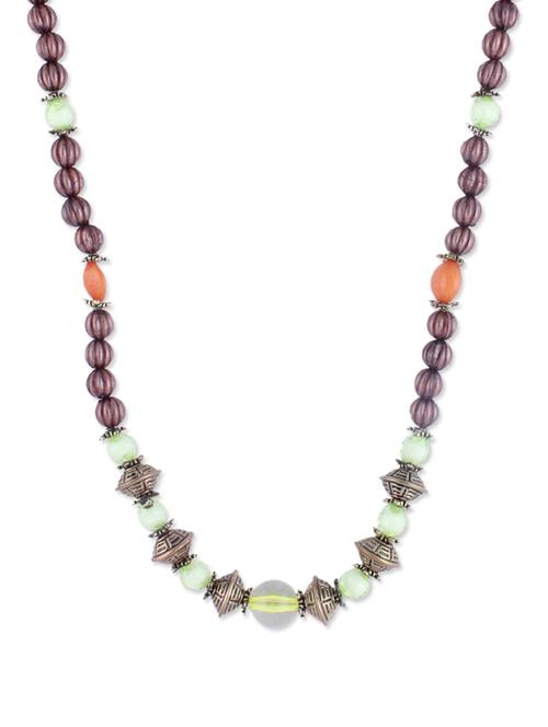 brown beaded necklace - 892758 - Very Small Image - 1