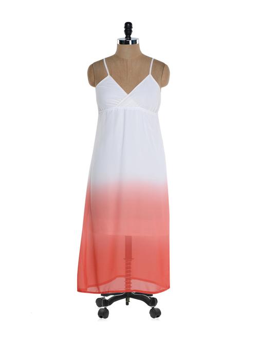 ombre finish georgette dress - 894320 - Very Small Image - 1