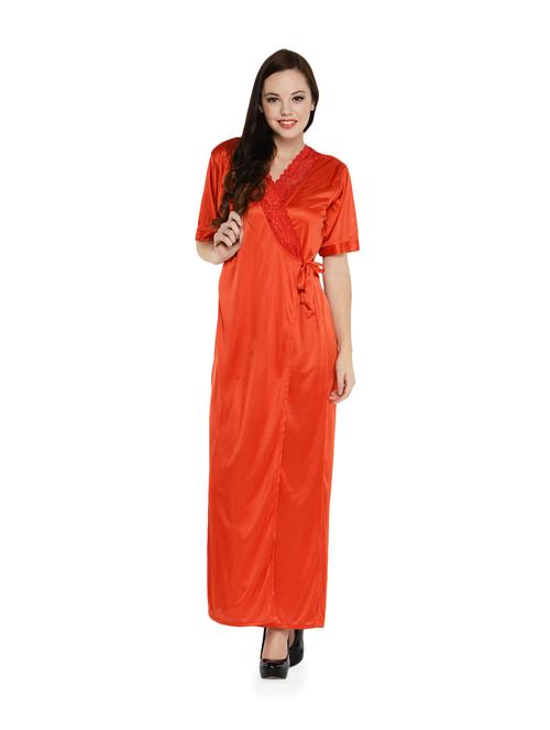 set of free size orange nightwear - 896634 - Very Small Image - 1