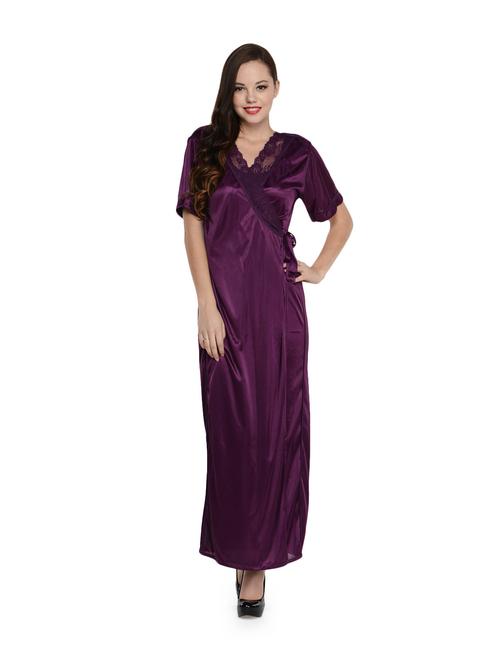 set of free size purple nightwear - 896635 - Very Small Image - 1
