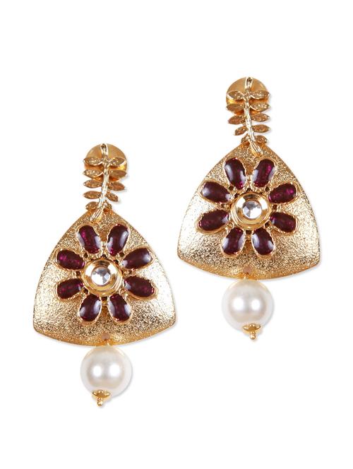 traditional gold drop earrings - 897094 - Very Small Image - 1