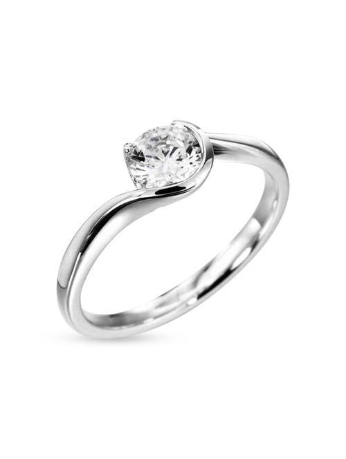 stone studded sterling silver ring - 897996 - Very Small Image - 1