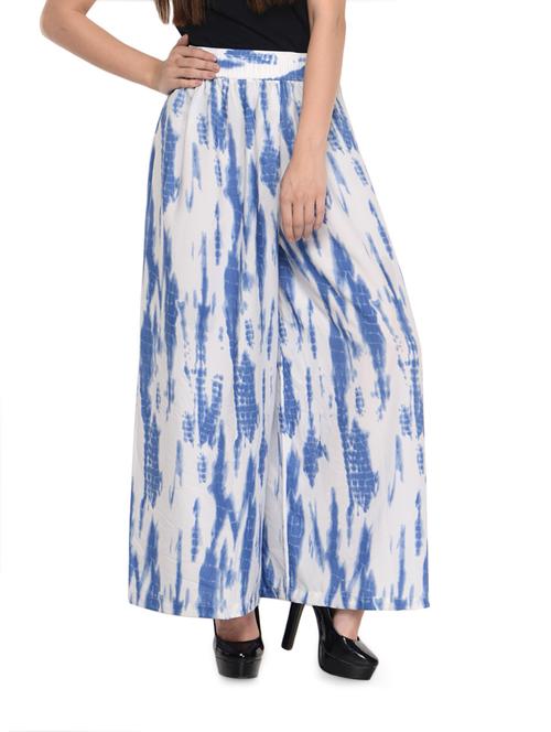 uber cool tie and dye palazzo pants - 899104 - Very Small Image - 1
