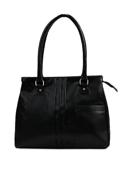 classy black leather tote - 899189 - Very Small Image - 1