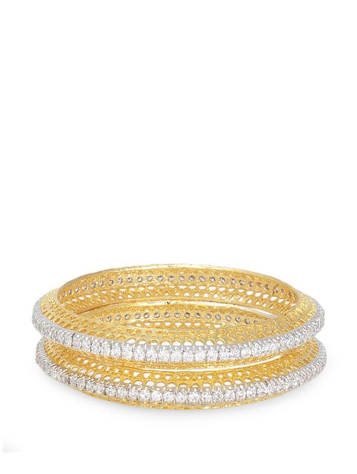 american diamond embellished bangles - 902932 - Very Small Image - 1