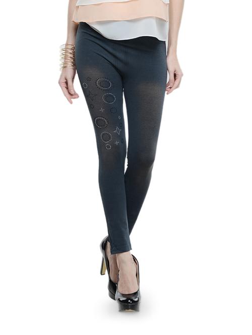 chic grey tone slim fit jeggings - 908998 - Very Small Image - 1