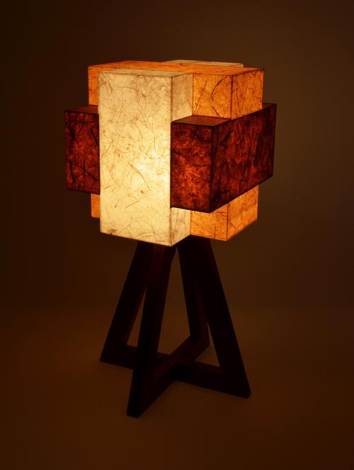 interlocker block table lamp - 909540 - Very Small Image - 1
