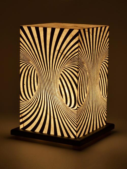 optical illusion table lamp - 909630 - Very Small Image - 1