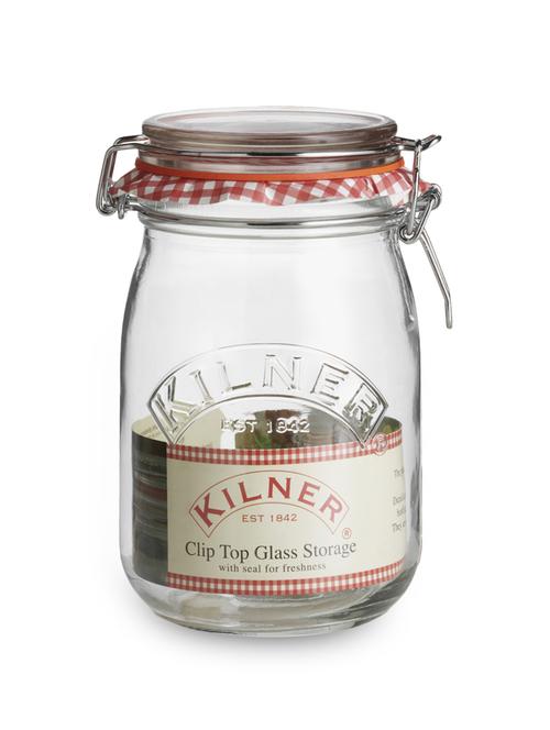 kilner cliptop jar-round 1 litre - 912718 - Very Small Image - 1