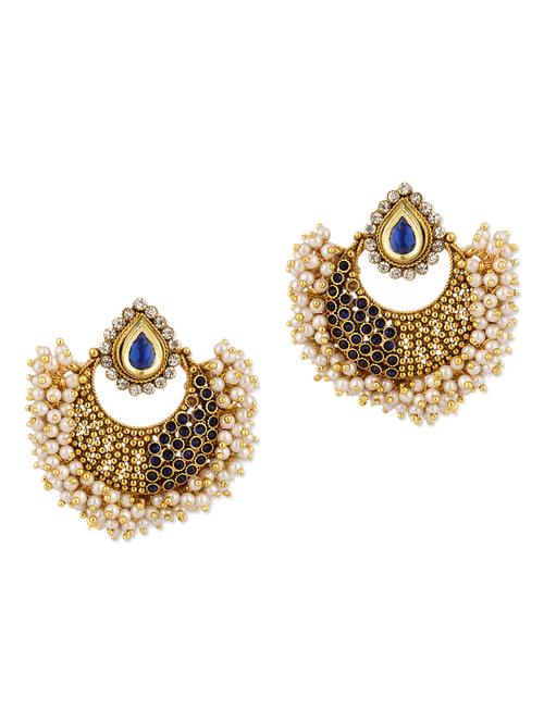 Exquisite Cluster of beads earrings - 917333 - Very Small Image - 1