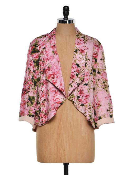 floral jacket style shrug - 922209 - Very Small Image - 1