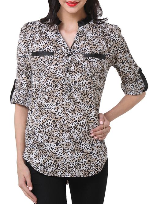 leopard print top - 922214 - Very Small Image - 1