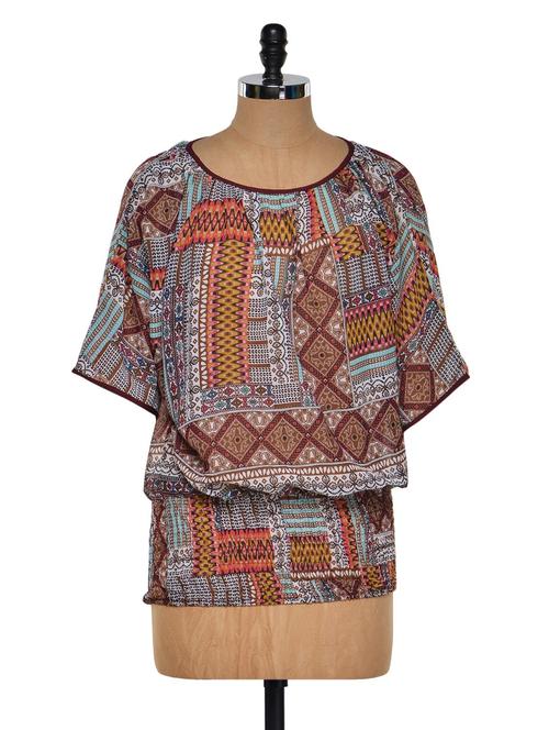 tribal print top - 922223 - Very Small Image - 1