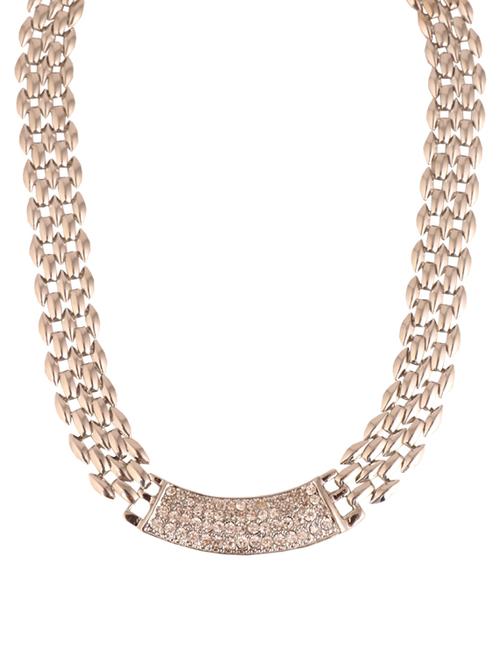 bold gold chain link necklace - 923619 - Very Small Image - 1