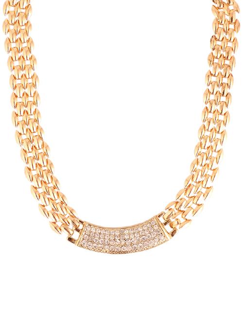 gold embellished necklace - 923620 - Very Small Image - 1