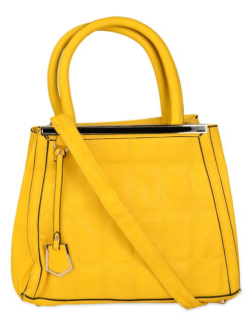 yellow quilted handbag - 924124 - Very Small Image - 1