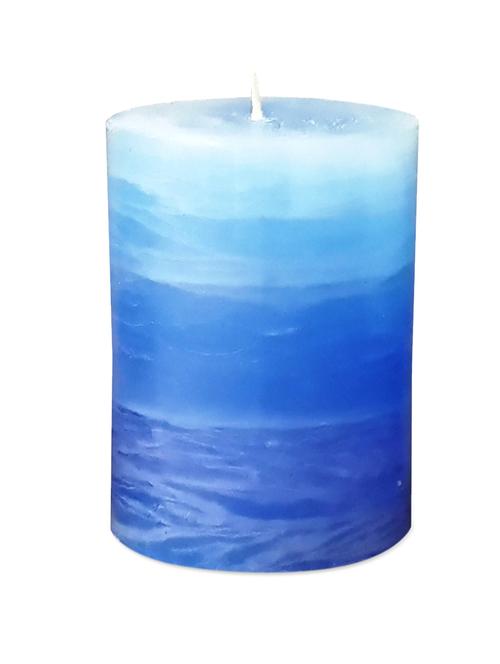 blue rustic long candle - 927660 - Very Small Image - 1