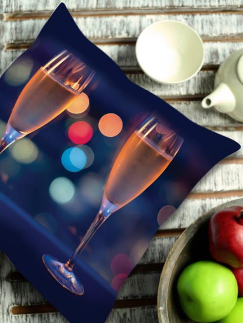 wine glasses cushion cover - 930159 - Very Small Image - 1