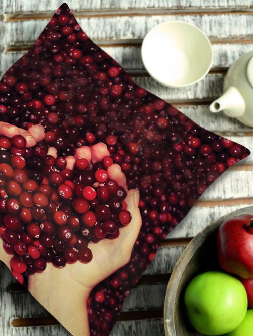 handful of berries cushion cover - 930202 - Very Small Image - 1