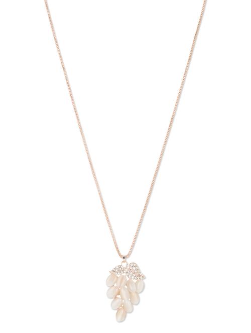 stylish cream grape pendant necklace - 932963 - Very Small Image - 1