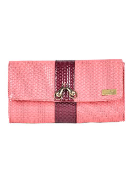 Pink textured Clutch - 936200 - Very Small Image - 1