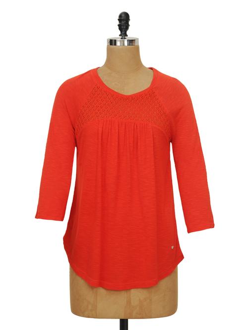 solid burnt orange top - 936710 - Very Small Image - 1