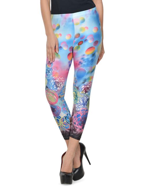 printed three-quarters leggings - 936739 - Very Small Image - 1
