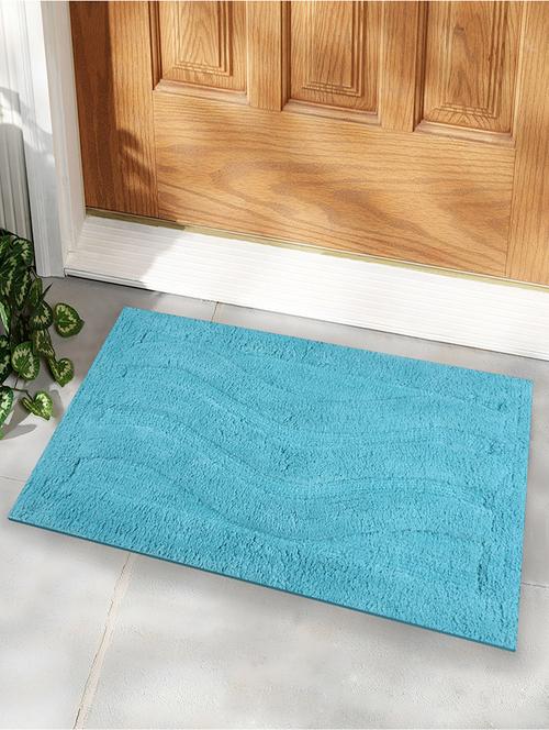 blue triple wave bath rug - 939333 - Very Small Image - 1