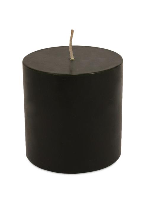 black wax pillar candle - 939855 - Very Small Image - 1