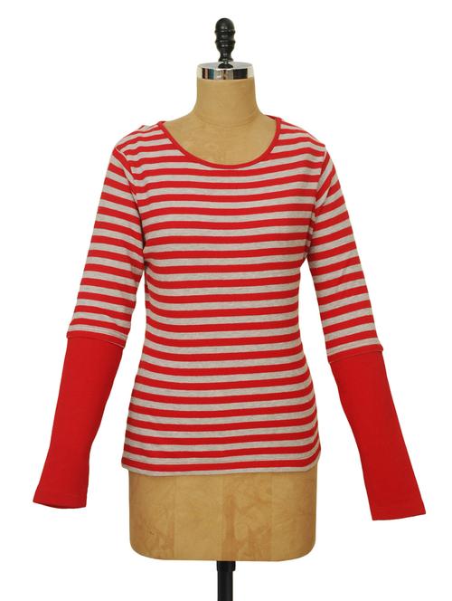 hot red stripes sleep top - 940889 - Very Small Image - 1