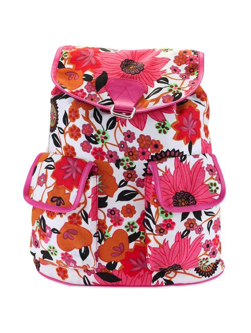 floral printed multi coloured backpack - 941711 - Very Small Image - 1