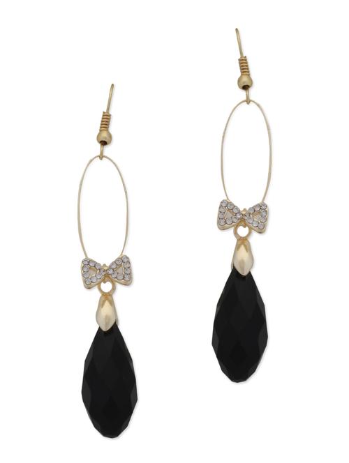 black bow danglers - 941967 - Very Small Image - 1