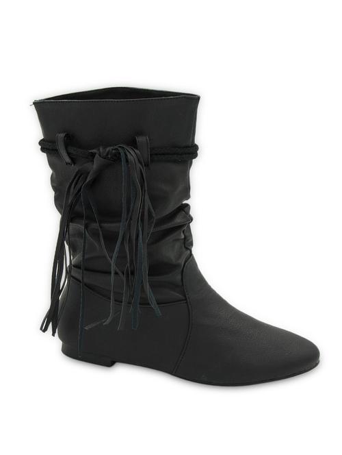 black fringed ankle boots - 944594 - Very Small Image - 1