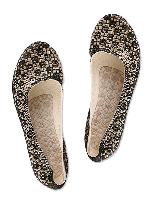 black printed ballerinas - 944704 - Very Small Image - 1