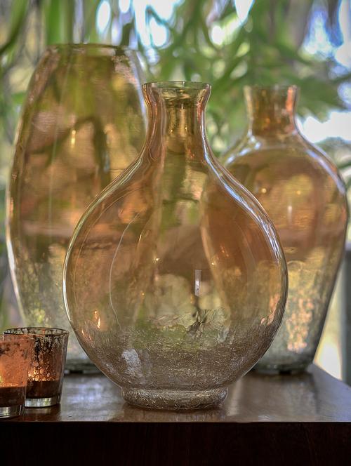 crackled bubble vase - 945239 - Very Small Image - 1